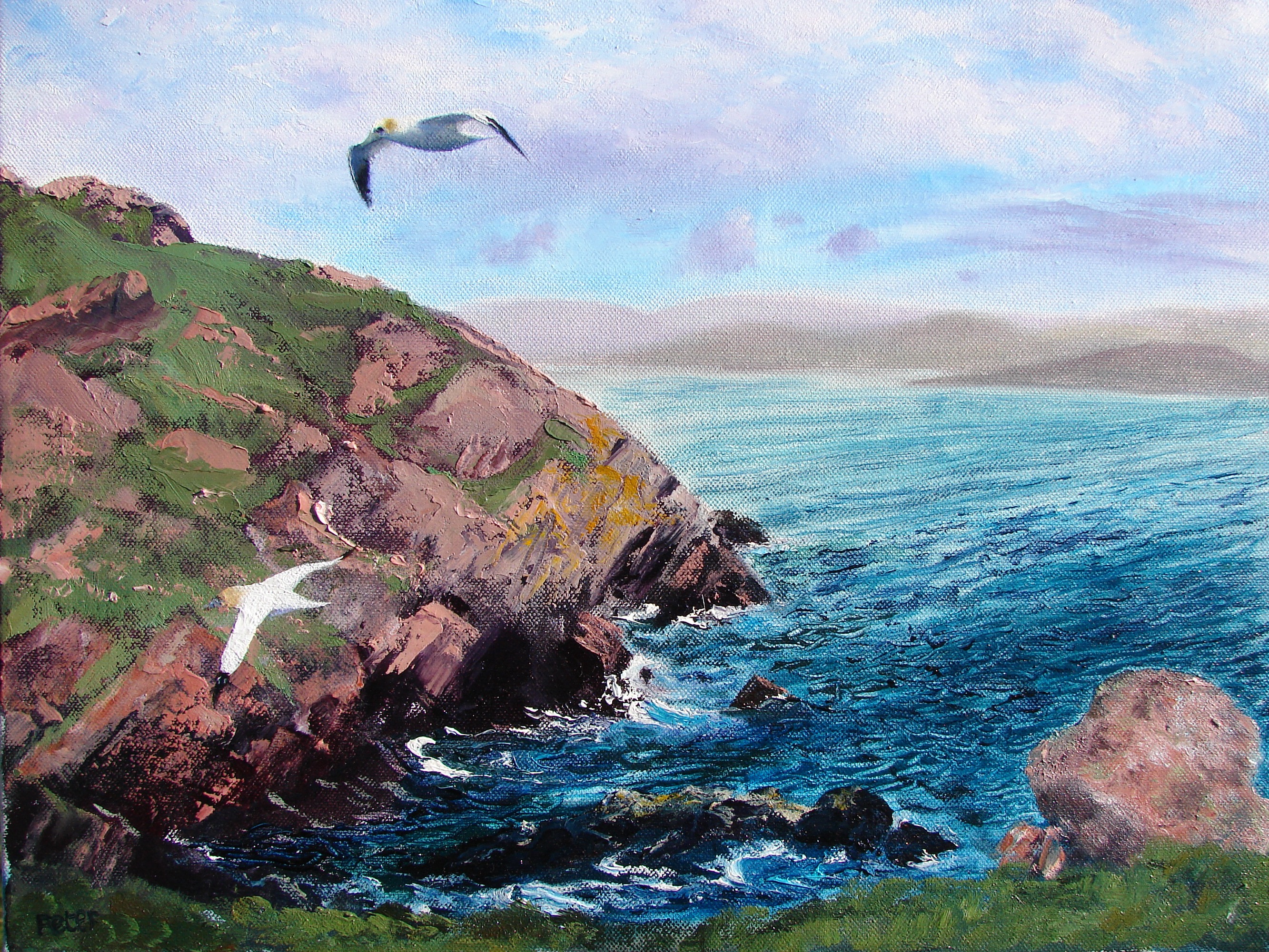On Muckle Roe by Painter Pete